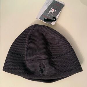 NWT spyder gray beanie hat